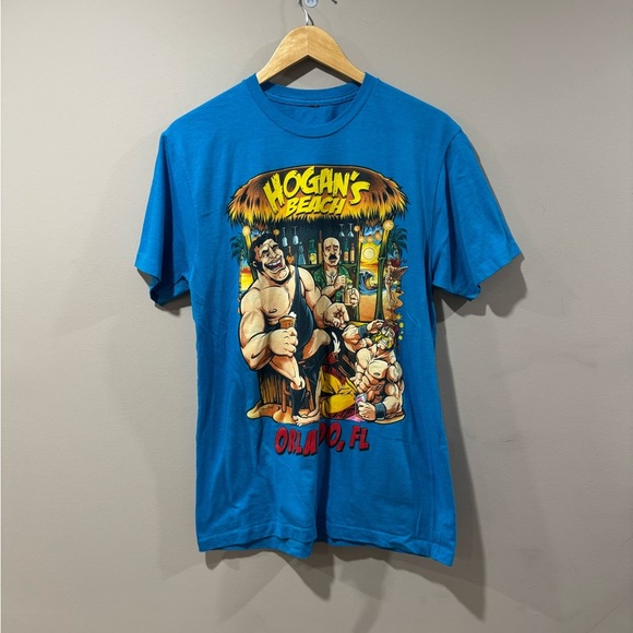 Vintage Hulk “Hogans Beach Orlando Florida T-Shirt - Picture 1 of 7